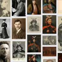 A page with old photos and paintings is already on the site